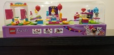 Magnifique mini vitrine LEGO Friends 41112 41113 41114 Rare PLV showcase NOEL !!