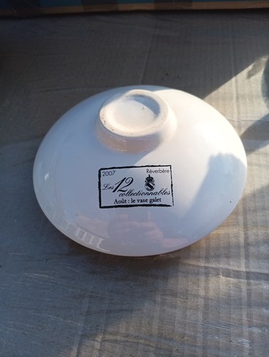 Vase galet réverbère - galet,