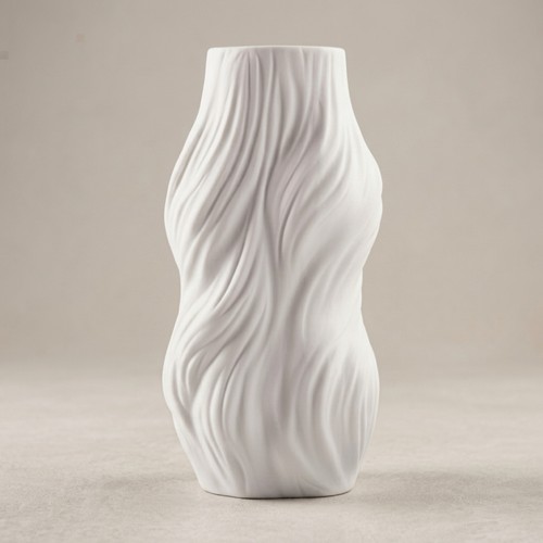 Vase céramique blanc - en,