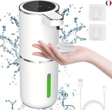 Cuteefun Distributeur Savon Automatique Moussant, Affichage Power, 380ml