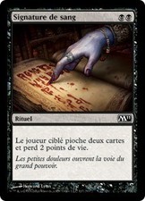 Magic MTG - Sign in Blood -