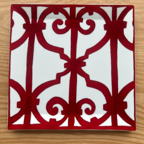 Plat carré hermes gadalquivir - plat,