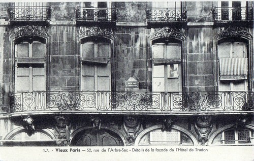 Vieux paris rue de - vieux,