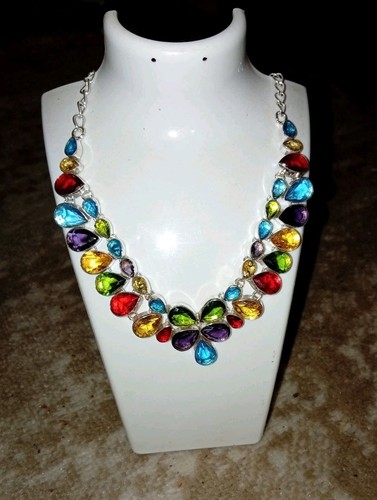 Collier minéraux - de,