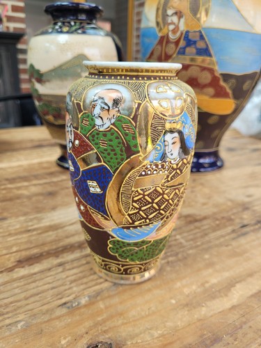 Vase satsuma porcelaine - , en