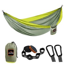 Camping Hammock hamac Parachute Double ou Simple avec Deux Sangles d'arbre ha...