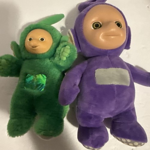 Two teletubbies plush dolls - teletubbies,