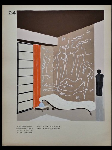 Salon neuilly art deco - salon,