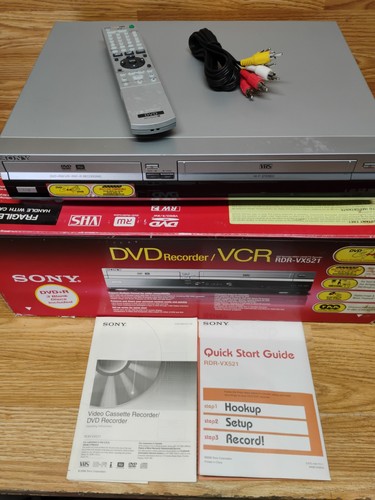 Sony rdr vx521 vcr dvd - sony, rdr-vx521