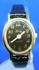 Ancien VINTAGE Montre Femme Watch Damen UHR HARLEY 672 RONDA Swiss Made Quartz