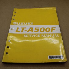 MANUEL  TECHNIQUE D ATELIER QUAD SUZUKI LT-A 500 F 2000 ->SERVICE MANUAL LTA500F