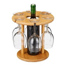 Porte-Verre à vin Bambou pour