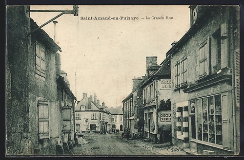 Cpa saint amand puisaye la - cpa, saint-amand-en-puisaye,