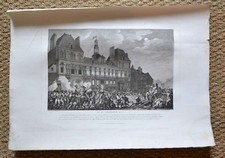 Grande Gravure XVIIIème - Le