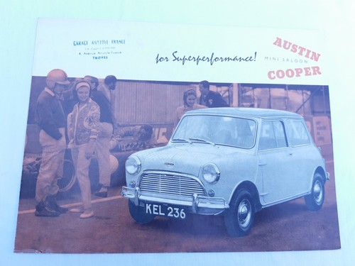 1964 brochure austin - brochure, mini
