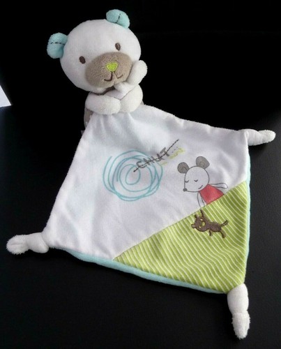Doudou pommette ours - *.,