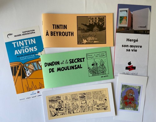 Lot tintin hergé - &, du