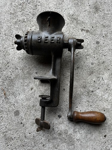 Vintage ancien hachoir - vintage,