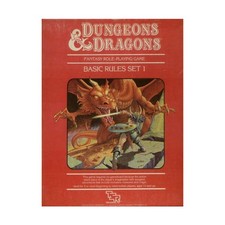 TSR Basique Donjons et Dragons & - Set (12th, Rouge Boîte ) Fair / VG+