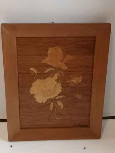 Tableau marqueterie lucien - tableau, marqueterie(lucien