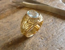 Bague américaine army en - bague,