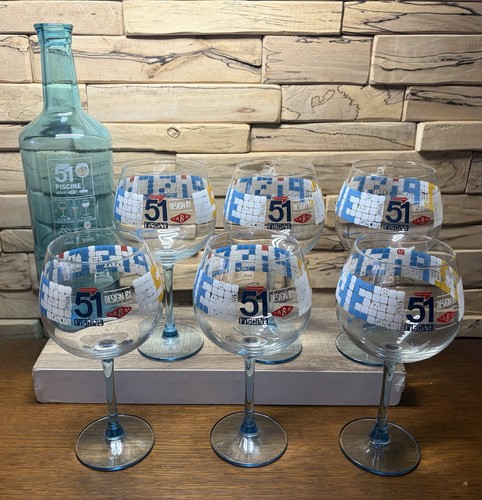 Rare verres pastis 51 - verres,