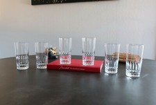 Piccadilly cristal Baccarat. 10 verres/chopes. H14cm. Estampillé.