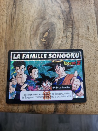 Carte dragon ball carddass - carte,