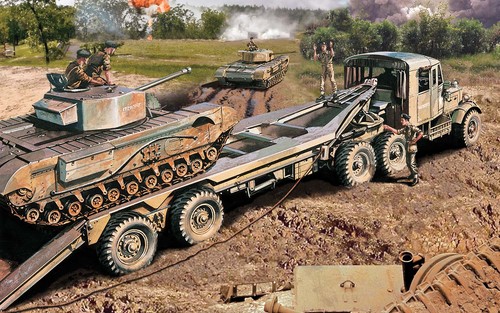 Airfix scammel tank - airfix,