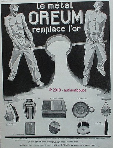Publicite oreum bijoux boite - oreum,