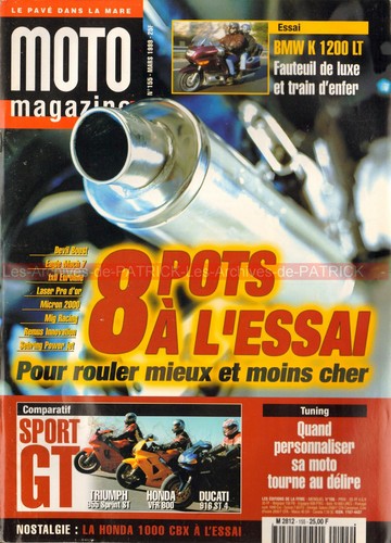 Moto magazine 155 - moto, cbx