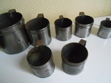 ENSEMBLE DE 7 MESURES EN FER