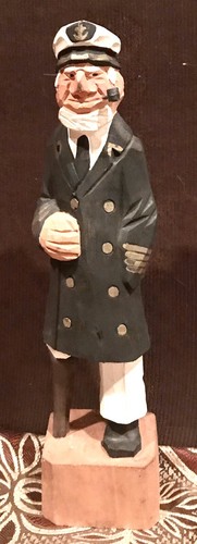 Vintage 1984 folk - vintage, carved