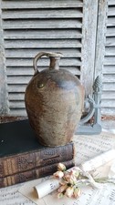 ANCIEN GROS POT GRES MARRON