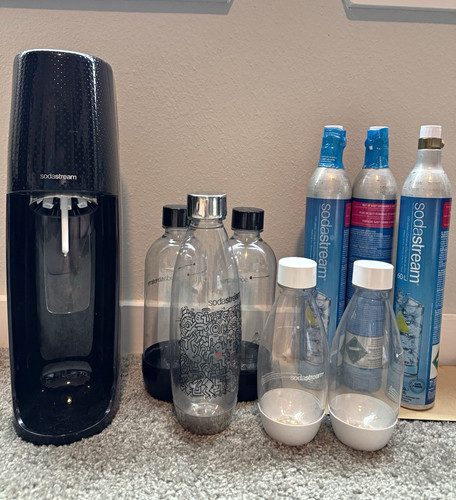 Sodastream manual black soda - sodastream,