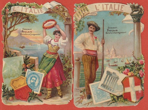 Chromos chocolat poulain - chocolat,