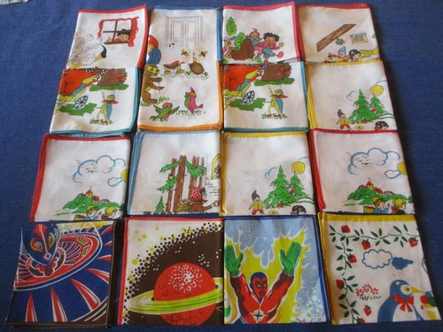 Mouchoir ancien coton - ancien,