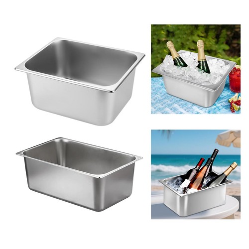 Seau glace métal pour - à,