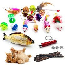 Jouets Chat, 23 Pièces Lot de