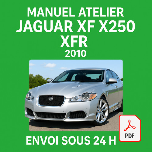 Manuel atelier jaguar x250 - manuel,