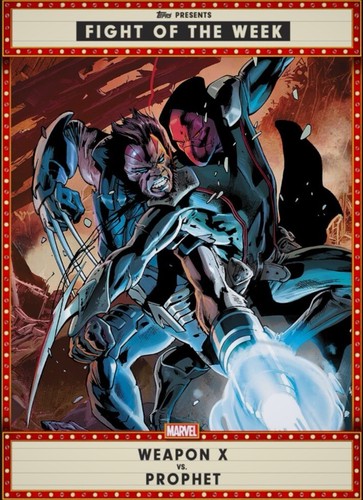 Topps marvel collect - fight, of