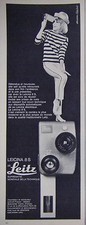 PUBLICITÉ CAMERA LEICINA 8S DE LEITZ SUPREMATIE MONDIALE DE LA TECHNIQUE TIRANTY
