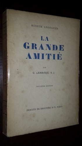 Grande amitie g lebacqz - la,