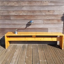 Bench by Charlotte Perriand for Les Arcs / Banc Charlotte Perriand pour les Arcs