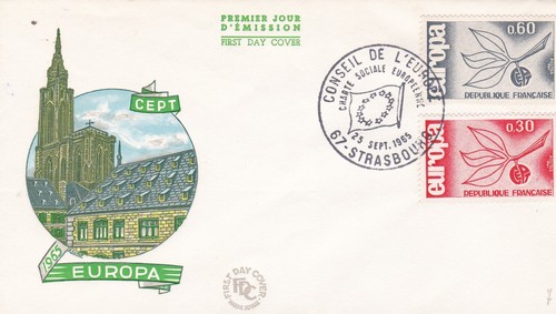 France 1965 fdc europa yt - europa,