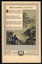 AK Texte De La Chanson Du Marin Par Erwin Weill