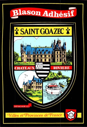 Carte postale blason - -,