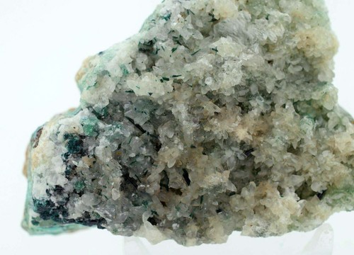7cm druzy quartz - druzy, calcite