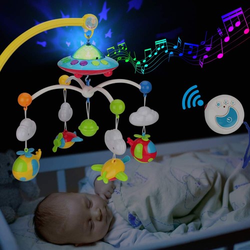 Baby musical crib - baby, with