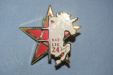 B143 pucelle insigne 1er Régiment de Spahis BAT LIC 24 Mandat Opération Licorne
